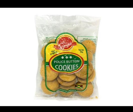 Police Button Cookies